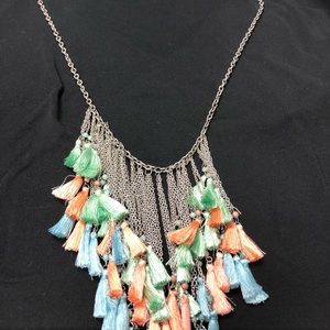 Beautiful tri-color necklace never worn